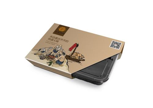 外賣(mài)飯盒的制作方法