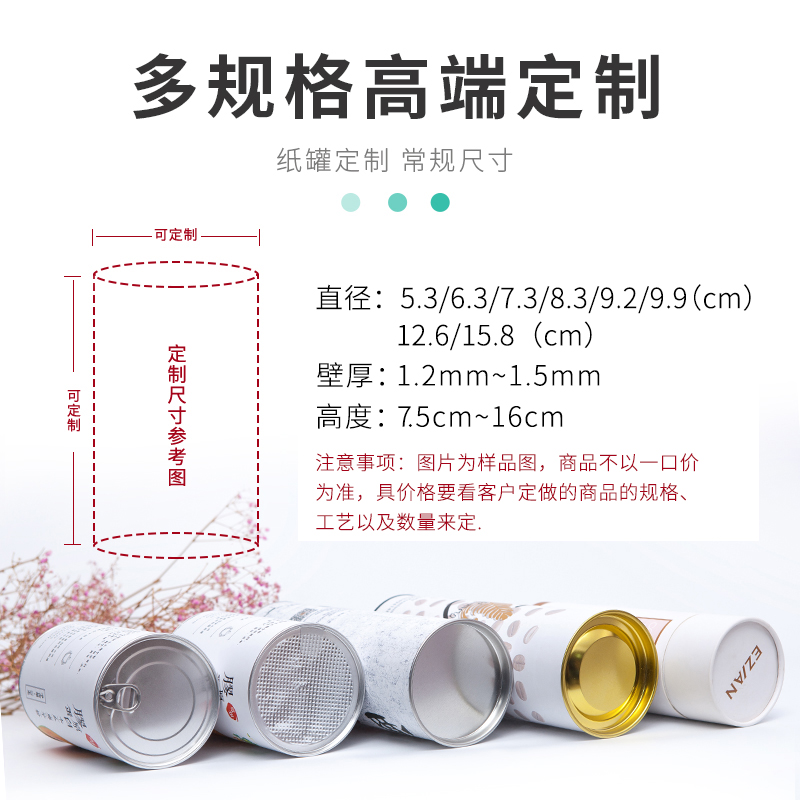 紙罐定制主要被用在什么地方？